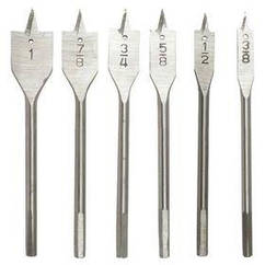 Набір перових свердел для дерева 6 шт. INTERTOOL SD-0206