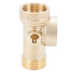 З'єднувач п'ятививідний 80 мм 1" М×1"F×1/4" M×1/4"F | 180° AQUATICA (779599)