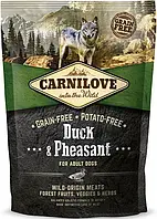 Carnilove Duck & Pheasant for Adult Dogs (Карнилав Утка і Фазан) беззерновий корм для дорослих собак 1.5 кг.
