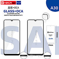 Стекло для переклейки дисплея Samsung A30/A50/A50S/M30S/M21/M31/A40s c OCA пленкой Oca Pro