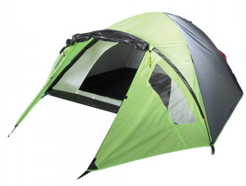 Палатка тривимірна Ranger Ascent 3 RA 6619, чорно-зелена