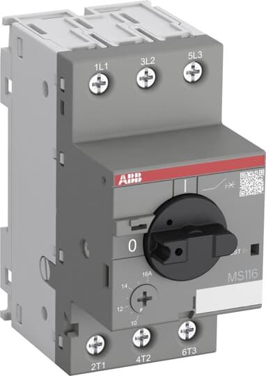 Автомат захисту двигуна ABB MS116-10