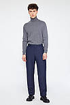 Утеплені штани чоловічі Finn Flare W20-22017-101 темно-сині XL, фото 2