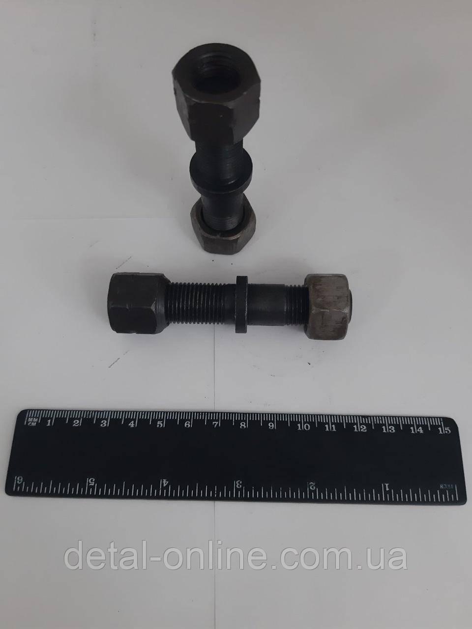 887А-3103017 шпилька маточини з гайкою ф16 /ліве різьблення/
