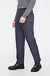 Утеплені штани чоловічі Finn Flare W20-22017-202 темно-сірі XL, фото 3