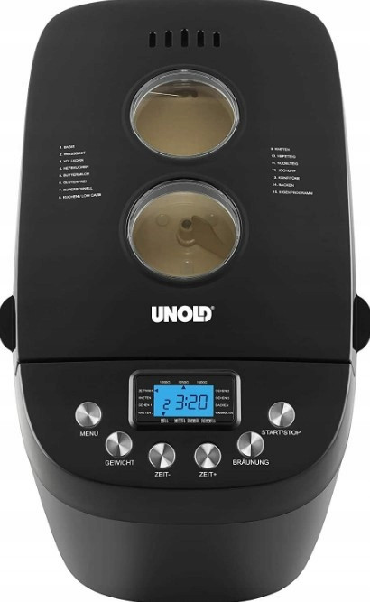 Хлібопічка автоматична для випікання хліба UNOLD 68525 (Germany)stok