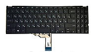 Клавіатура з підсвіткою для Asus Vivobook X512 X512D X512DA X512F X512FA X512UA X512UB (RU Black)