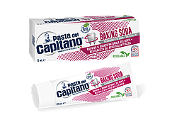 Зубна паста Pasta Del Capitano Baking Soda Вибілювальна 75 мл