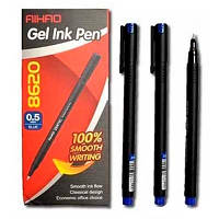 Ручка гелева AIHAO синяя упаковка 12 шт (AH8620)