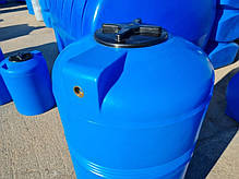 Бак для води на 320 літрів, місткість харчова, бочка пластикова, фото 3