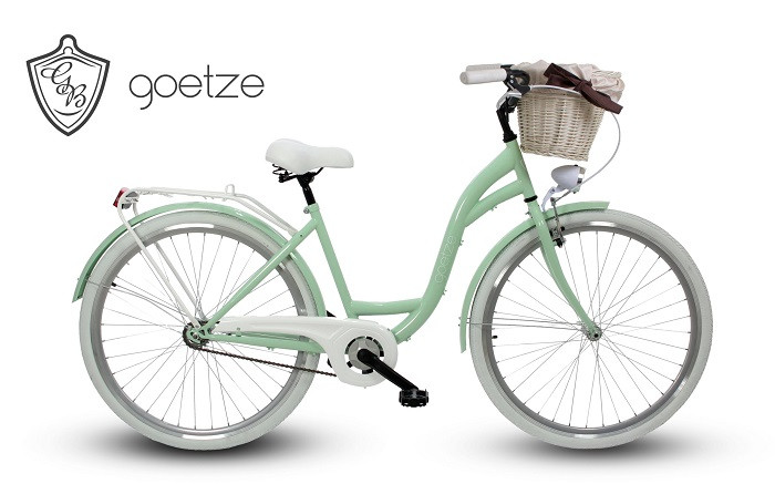Жіночий міський велосипед GOETZE Style LTD 28 + кошик