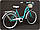 Жіночий міський велосипед GOETZE BLUEBERRY 26 + кошик, фото 6