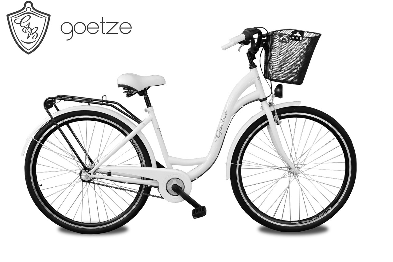 Жіночий міський велосипед GOETZE STYLE LTD 28 3 швидкості + кошик