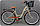 Жіночий міський велосипед GOETZE Classic 28 3 швидкості + кошик, фото 2