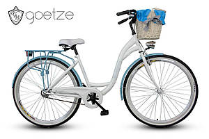 Жіночий міський велосипед GOETZE BLUEBERRY 28 3 швидкості + кошик