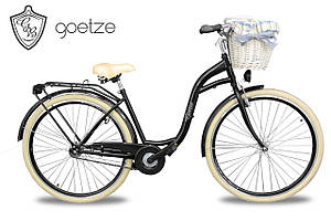 Жіночий міський велосипед GOETZE Style LTD 28 3 швидкості + кошик