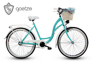 Жіночий міський велосипед GOETZE BLUEBERRY 26 3 швидкості + кошик