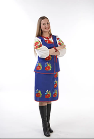 Сценічні костюми. Спідниці, плахти та національні костюми для жінок