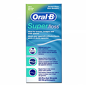Зубна нитка Oral-B Super Floss, 50 ниток