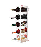 Підставка для вина, винний стелаж W092A на 5 пляшок