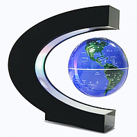 Глобус светодиодный светильник с магнитной левитацией в виде карты мира.