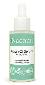 Сироватка для кінчиків волосся з аргановим маслом Nacomi Argan Oil Serum For Dry Ends 40 мл