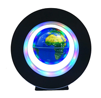 Глобус светодиодный светильник с магнитной левитацией в виде карты мира