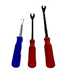 Набір знімачів для розбирання обшивки салону авто (3 шт), фото 6