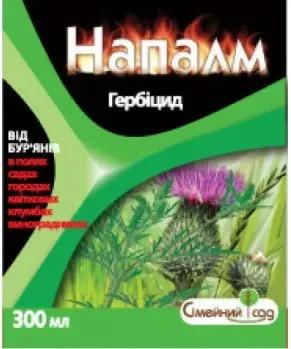 Гербицид Напалм 300 мл для уничтожения сорняков от "Семейный Сад" (оригинал)