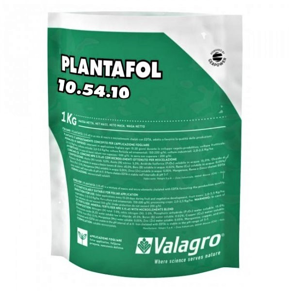 Комплексне добриво Плантафол (Plantafol) 10.54.10 1 кг, Valagro