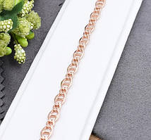 Браслет Xuping 41345, довжина 18см, ширина 4мм, позолота РО