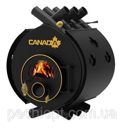 Піч булер'ян «Canada» Classic «ОO»+стекло и защитный кожух, фото 1