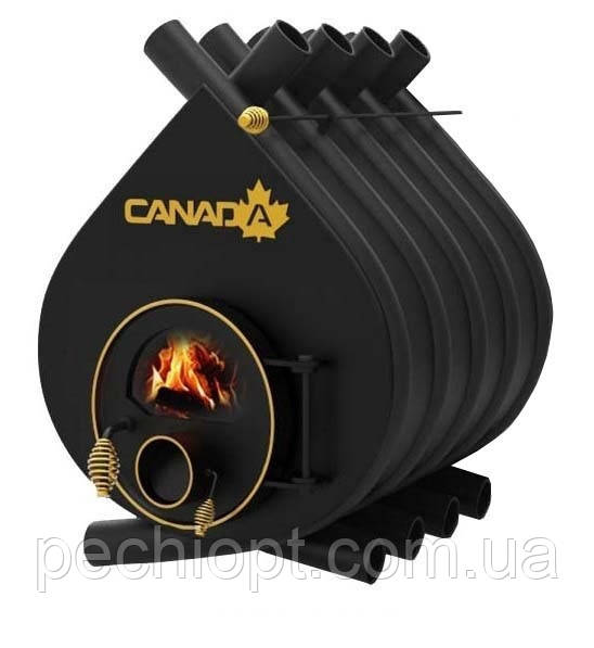 Піч булер'ян «Canada» Classic «О2»+стекло