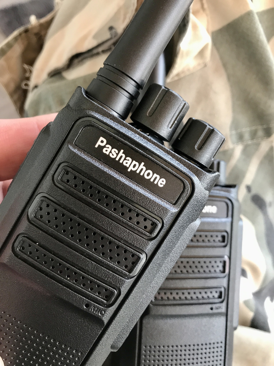 Комплект рацій Pashaphone 1-2км 400-470Мгц переговорні пристрої рації Китаю