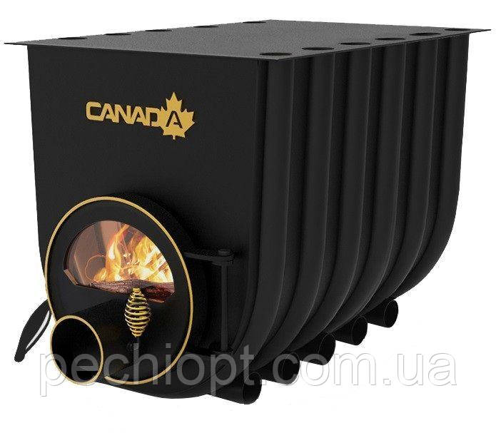 Піч булер'ян «Canada» с варочной поверхностью «03»+стекло