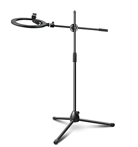 Кільцева LED-лампа 26 см на стійці журавель (flatlay набір)