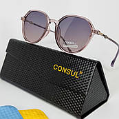 Градієнтні окуляри жіночі Consul Polaroid оригінальні стильні фірмові модні сонцезахисні окуляри бренди