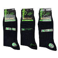 Бамбукові тонкі чоловічі шкарпетки з широкою резинкою високі Marjinal Турція, фото 2