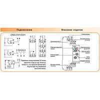 Багатофункціональне реле часу CRM-91H UNI 12 - 240 AC/DC