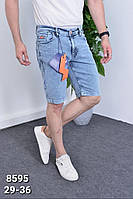 Стильные мужские джинсовые шорты