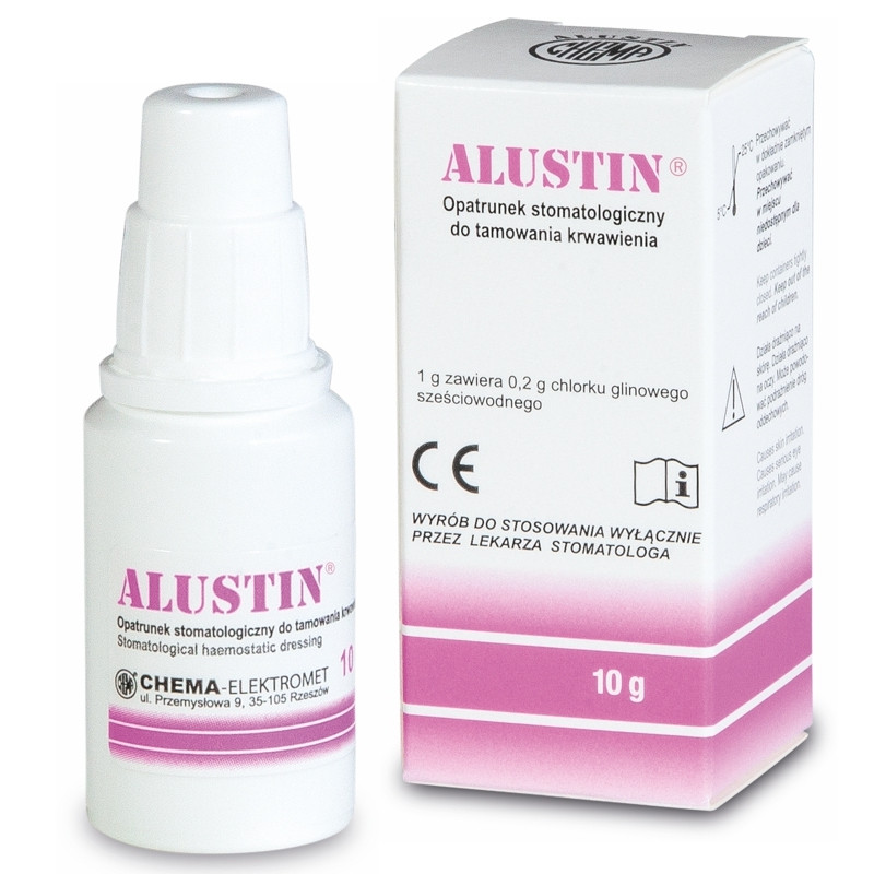 Alustin, кровозупинний препарат (10 гр.)
