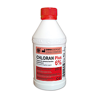 CHLORAN PLUS 6%,  дез/обробка кореневих каналів (200гр.)