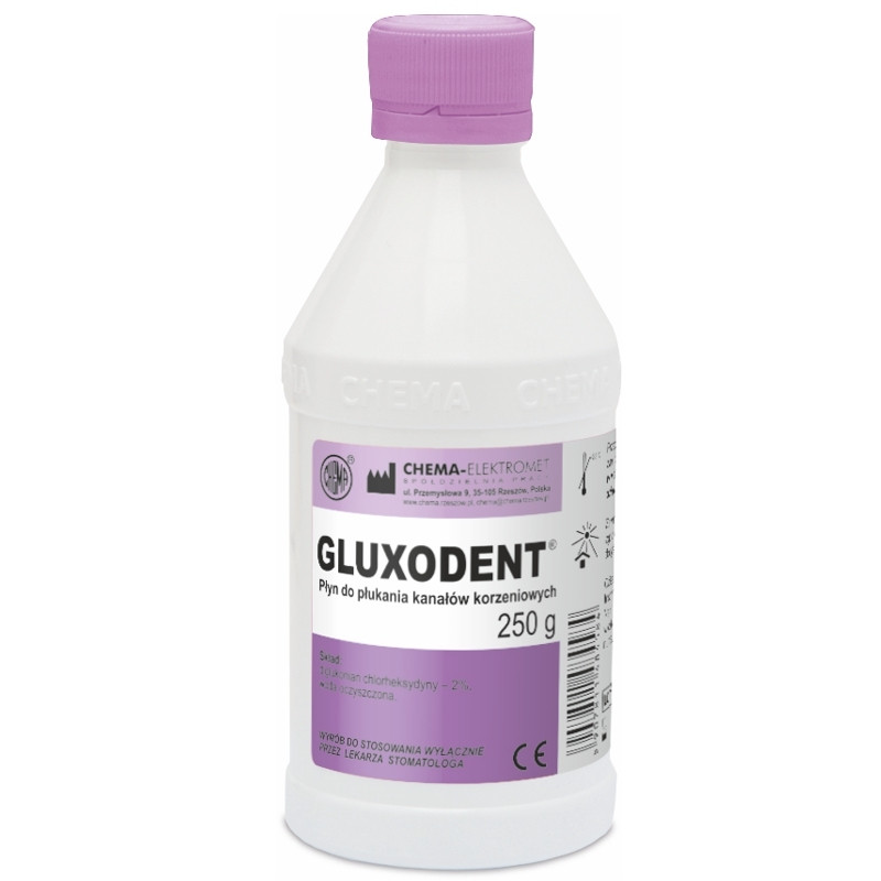 GLUXODENT 250g. (хлоргекседину глюконат 2% для промивання кореневих каналів)