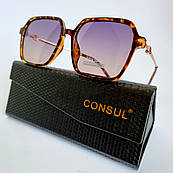 Сонцезахисні окуляри original жіночі Consul Polaroid сонячні стильні фірмові модні поляризаційні окуляри