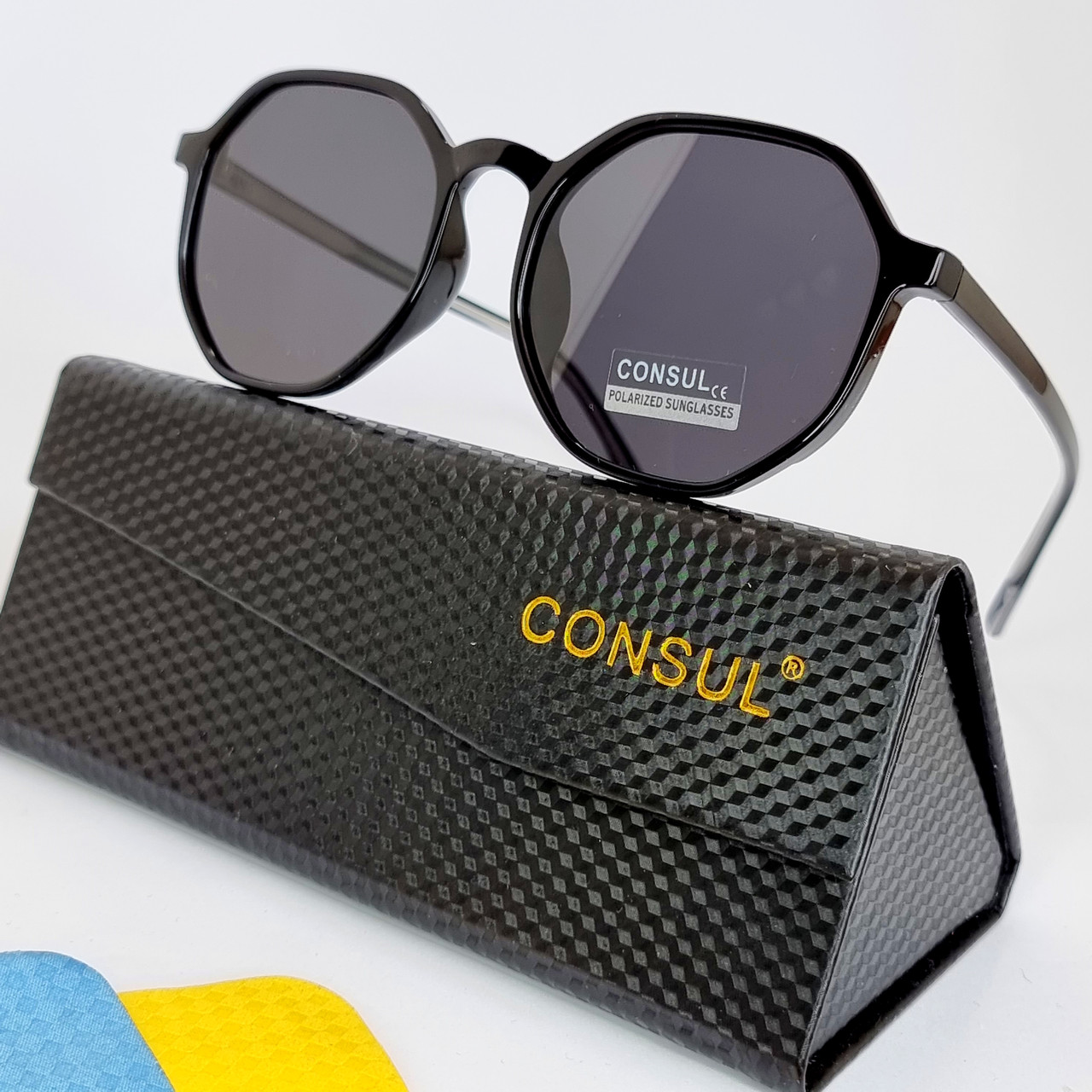 Сонцезахисні окуляри original жіночі Consul Polaroid стильні брендові модні поляризаційні окуляри від сонця