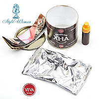 Хна Viva Grand henna для біотату та брів, темний графіт 15г