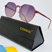 Оригінальні окуляри жіночі Consul Polaroid сонячні стильні фірмові модні сонцезахисні поляризаційні окуляри