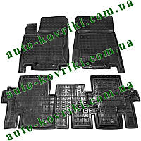 Резиновые коврики в салон Infiniti QX60 (L50) 2012-2020 (5мест) (Avto-Gumm)