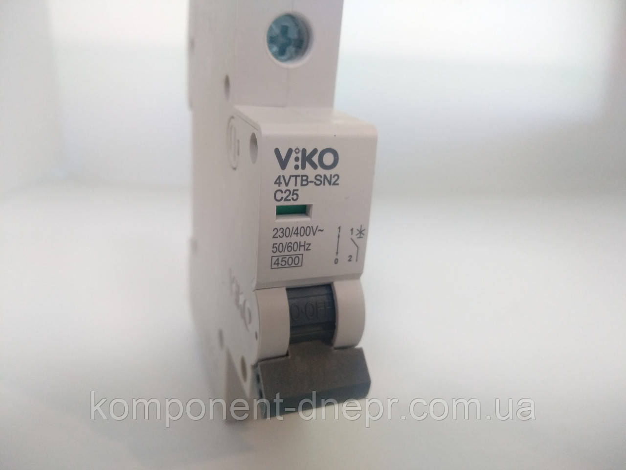 Автоматичний вимикач VIKO 1р 25 А С