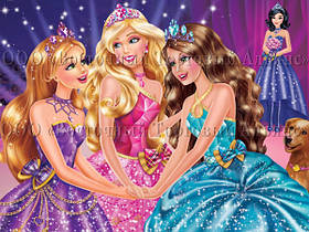 Друк їстівного фото — А4 — Вафельний папір — Барбі No2